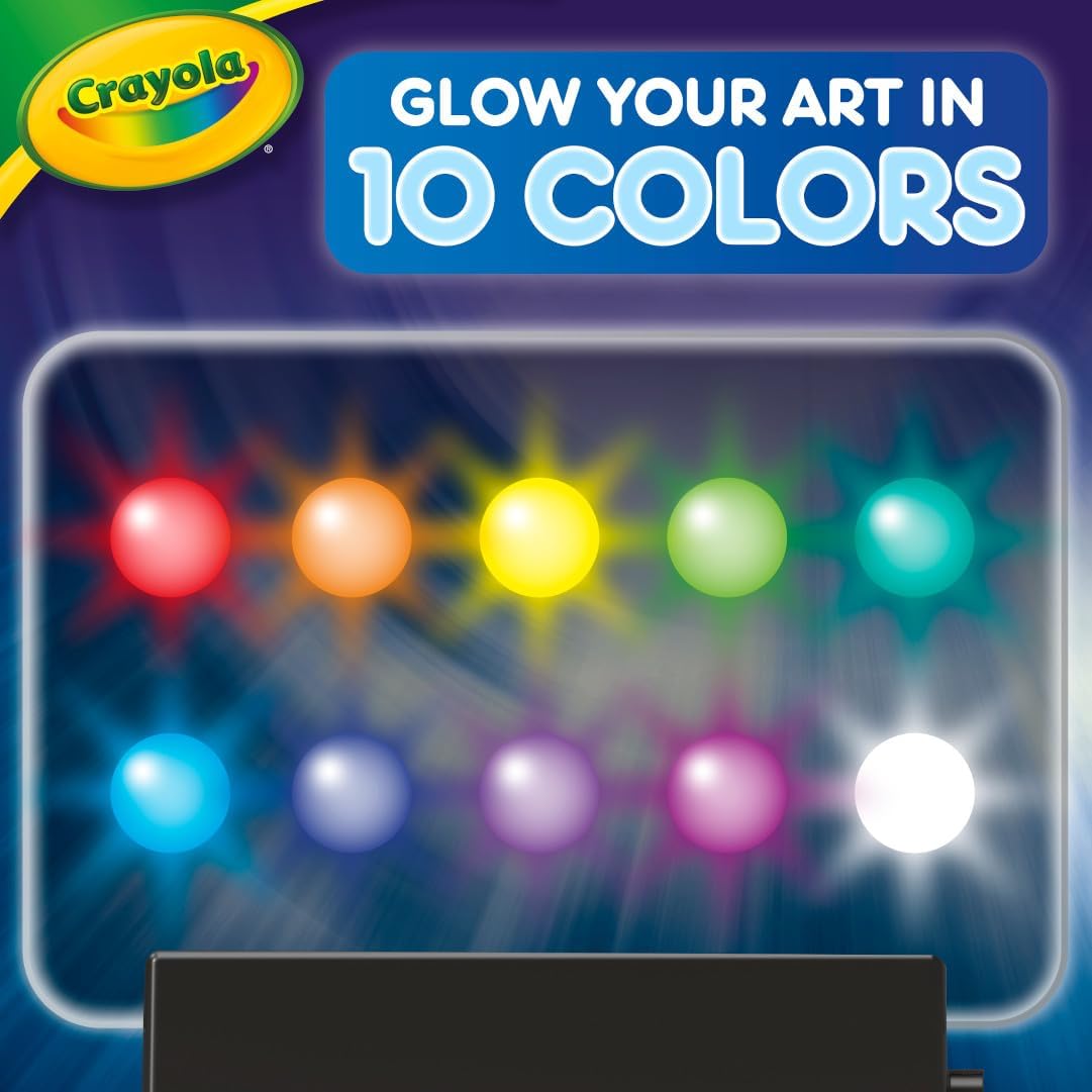 Crayola Multi-Color Light Board, Light Up Drawing Toy
